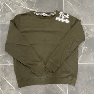 PINK crew neck sweater